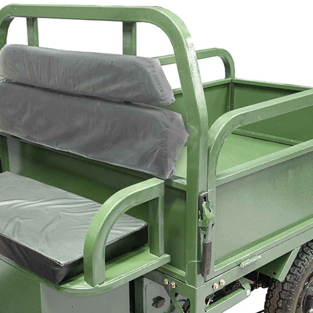 Грузовой электротрицикл Rutrike Партнёр 1500 48V1200W Зеленый 6